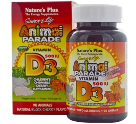 Animal Parade Vitamin D3 Children