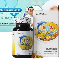 Clevie Kid's Omega-3 thông minh & cao lớn
