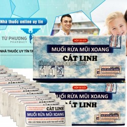 Muối Rửa Mũi Xoang Cát Linh