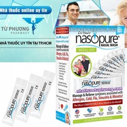 Muối Rửa Mũi Xoang Nasopure Nasal Wash H/40g