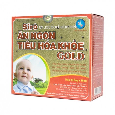 Siro ăn ngon tiêu hóa khỏe GOLD